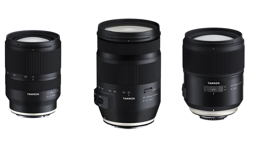 Tamron anuncia el desarrollo de tres nuevos objetivos